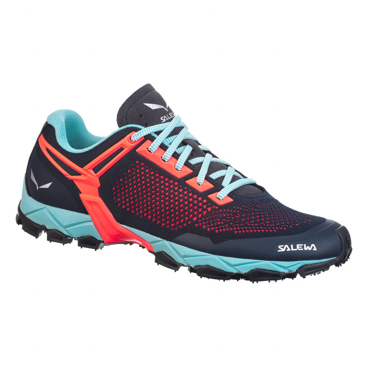 Salewa Lite Train K ορειβατικα παπουτσια γυναικεια μπλε/σκουρο μπλε/κοραλι Greece AX0932156